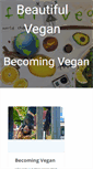Mobile Screenshot of beautiful-vegan.com